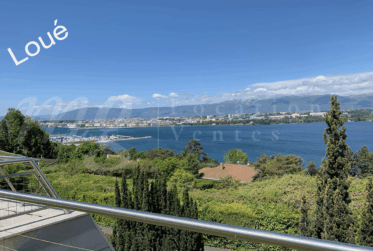 VUE PANORAMIQUE A 180° SUR LE LAC - MAISON MODERNE DE 400 m2 hab - PISCINE - ASCENSEUR