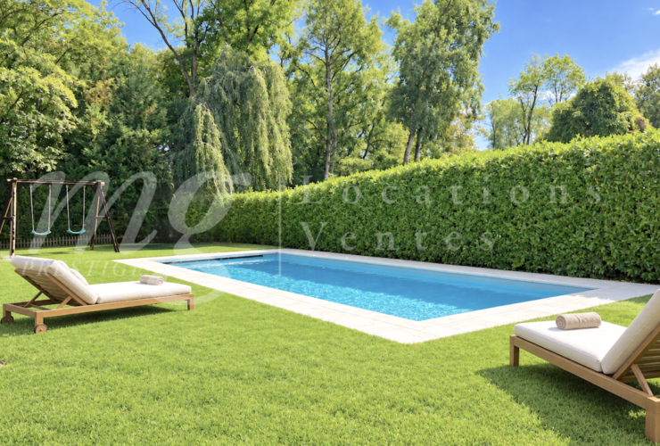 En exclusivité ! SUPERBE MAISON CONTEMPORAINEDE 300 M2 AVEC PISCINE ET GRAND JARDIN CLOTURE - CALME